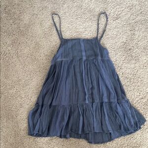 O'Neill Blue Ruffled Mini Sundress